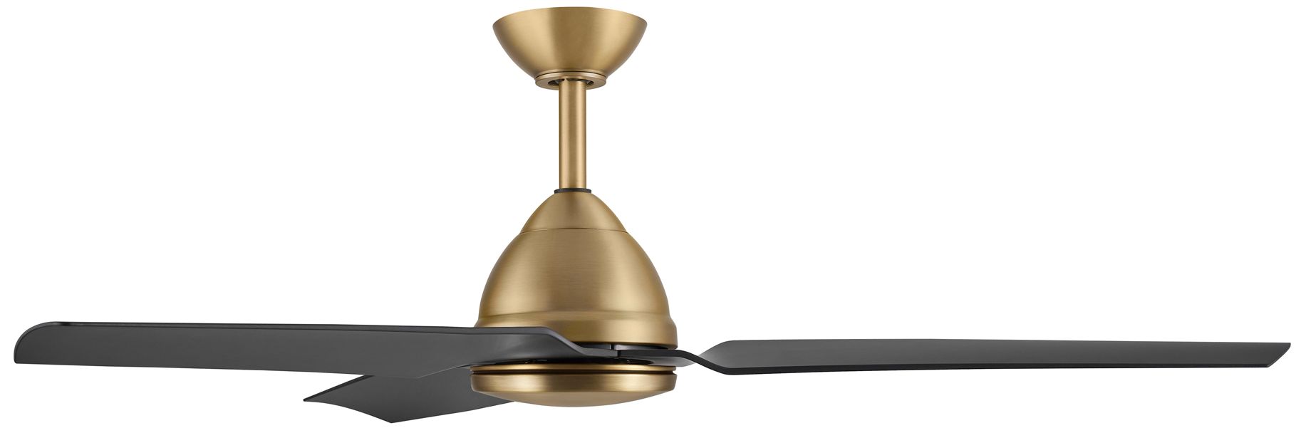 Minka-Aire Java 54-in Legacy Brass and Black 3-Blades Ceiling Fan