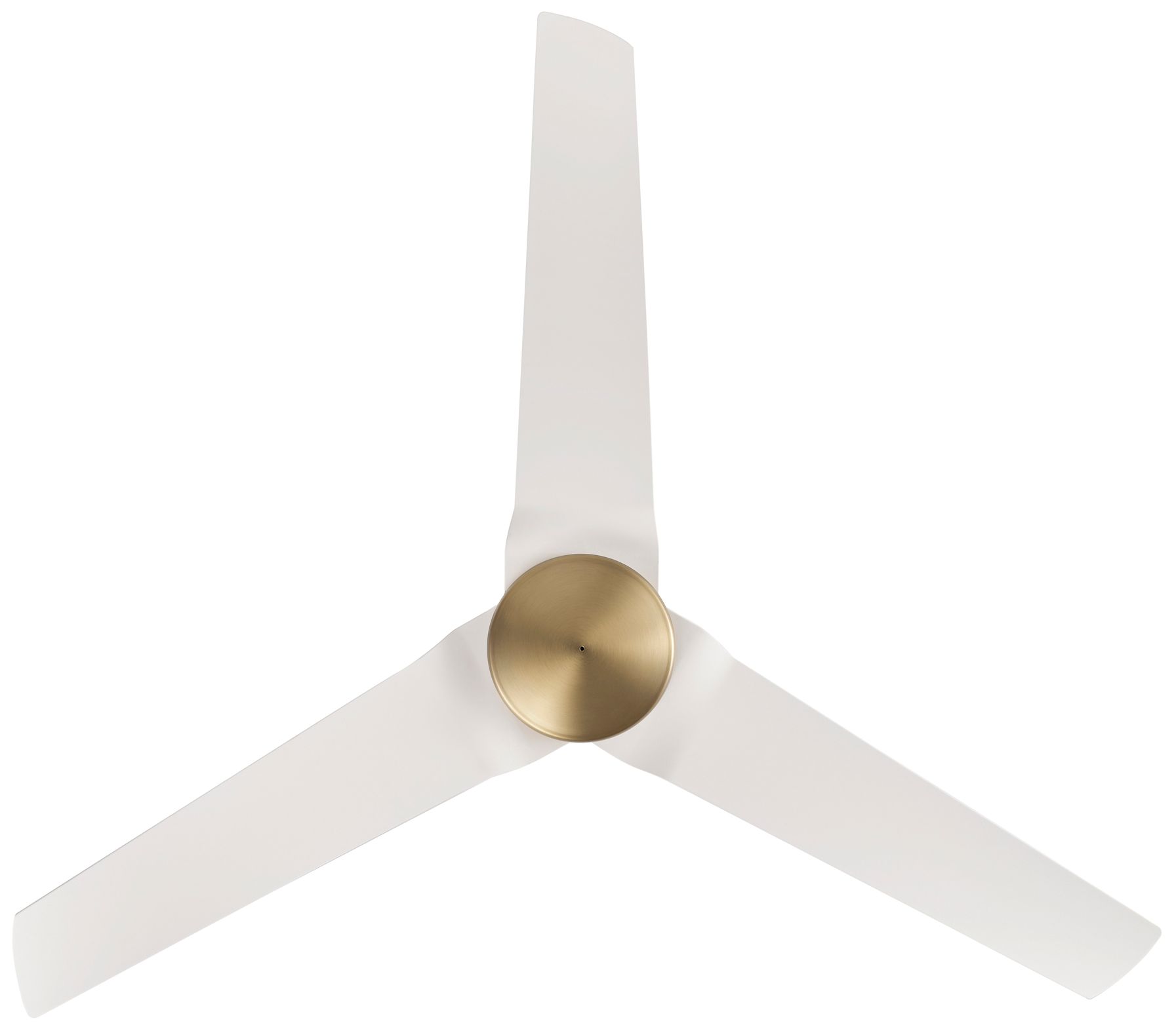 Image 7 Minka-Aire Java 54-in Legacy Brass and White 3-Blades Ceiling Fan more views