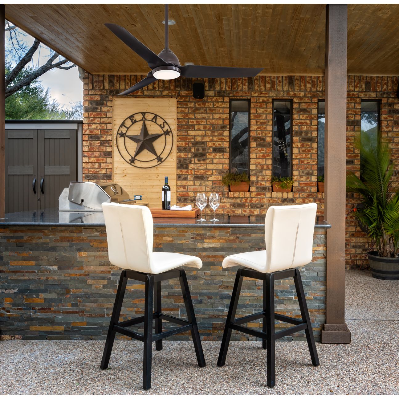 Image 3 Minka Aire Java 54-inch LED Kocoa Ceiling Fan more views