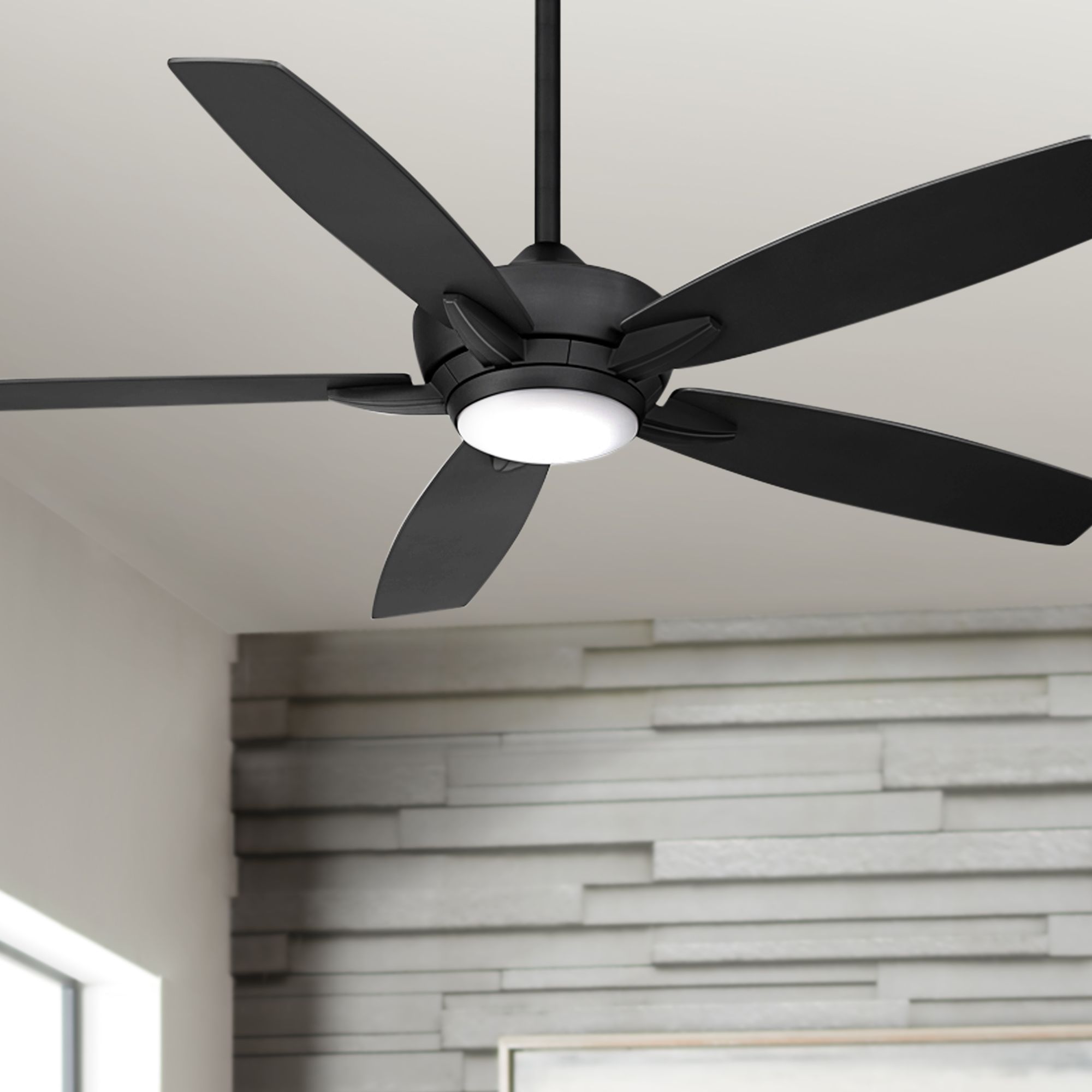 Thumbnail1 of Minka Aire Kelvyn 52-inch LED Coal Ceiling Fan