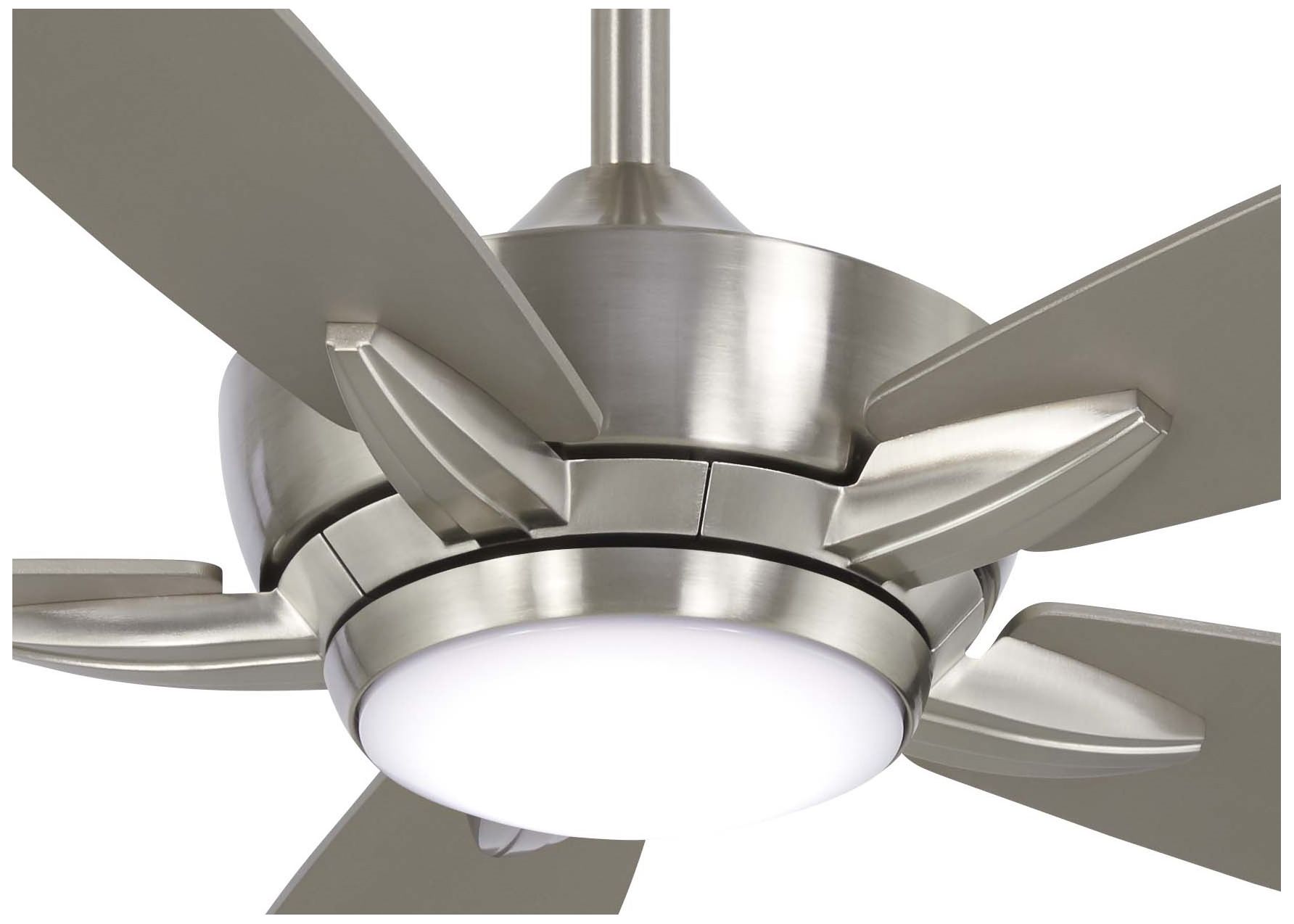 Image 3 Minka Aire Kevlyn 52-inch LED Brushed Nickel Ceiling Fan more views