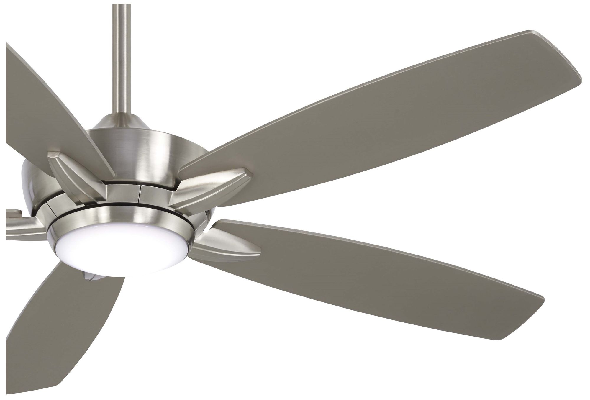 Image 4 Minka Aire Kevlyn 52-inch LED Brushed Nickel Ceiling Fan more views