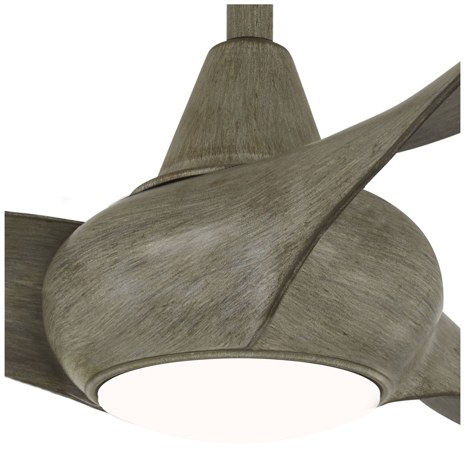 Image 3 Minka Aire Light Wave 44-in Driftwood LED Ceiling Fan more views