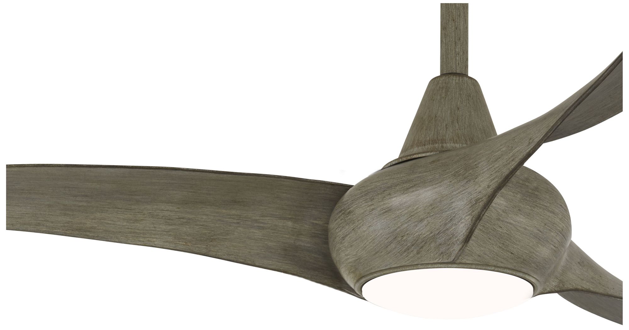 Image 4 Minka Aire Light Wave 44-in Driftwood LED Ceiling Fan more views