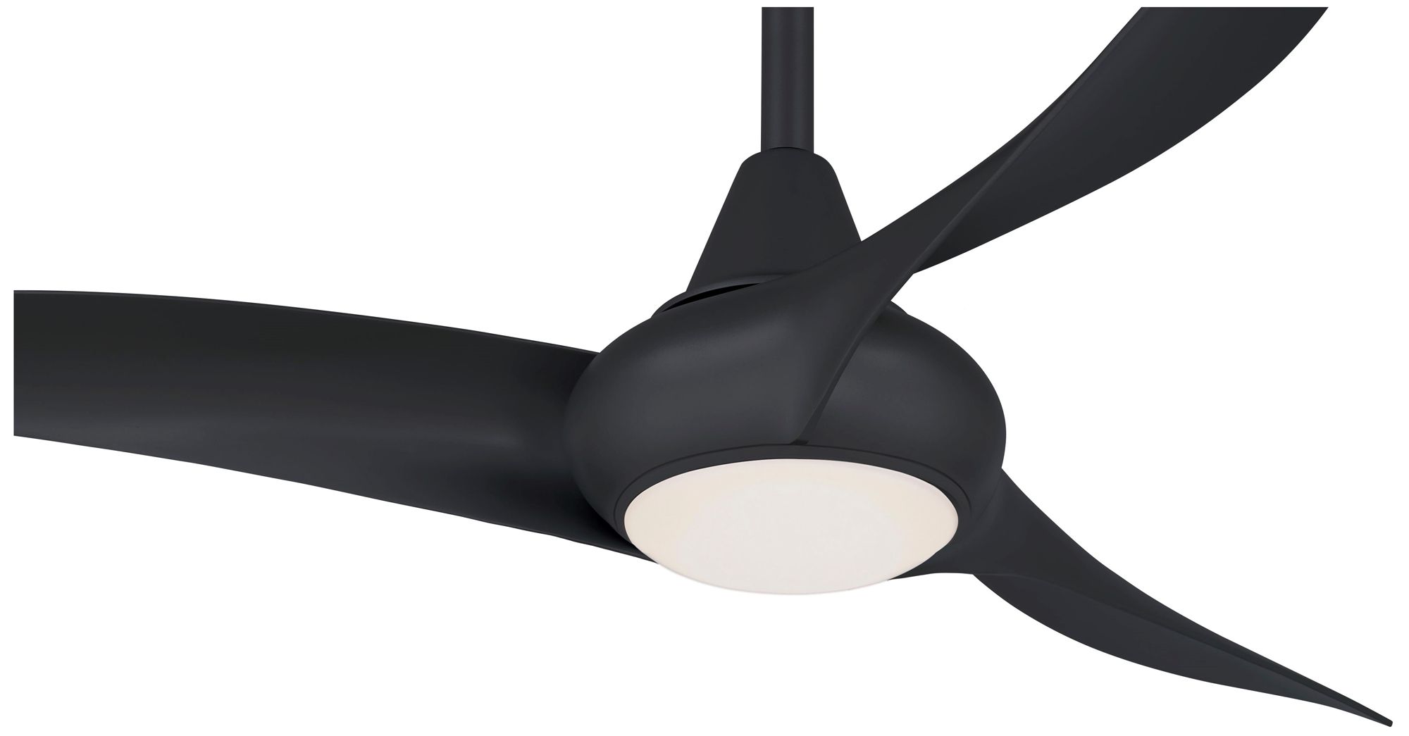 Image 4 Minka Aire Light Wave 44-in LED Coal Ceiling Fan more views