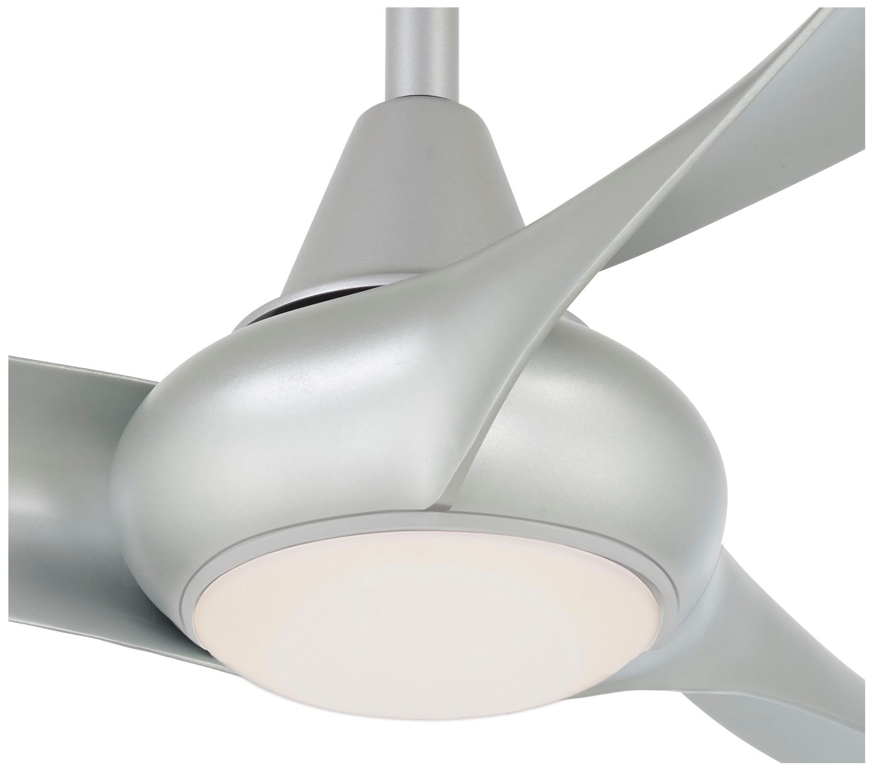 Image 3 Minka Aire Light Wave 44-in LED Silver Ceiling Fan more views