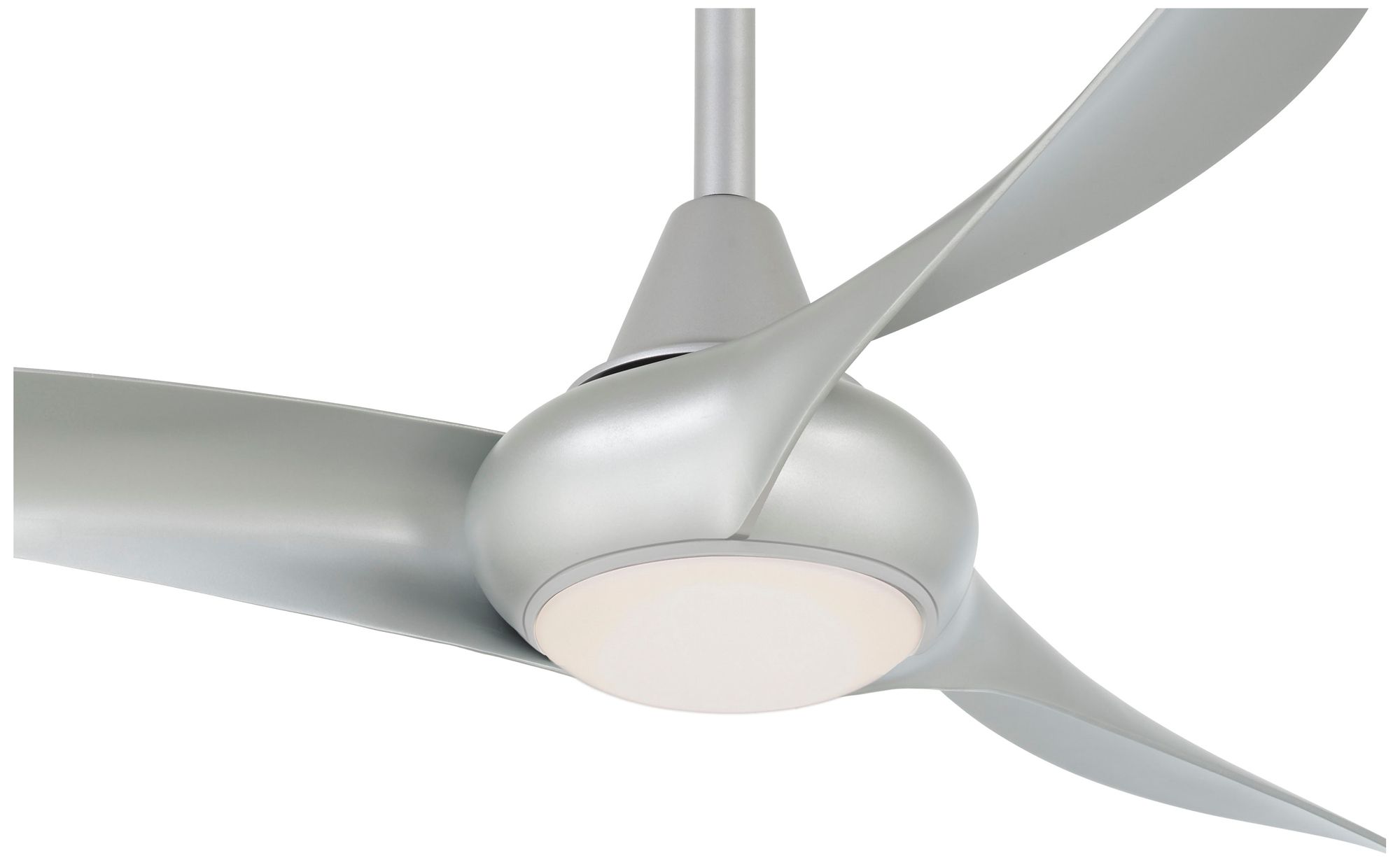 Image 4 Minka Aire Light Wave 44-in LED Silver Ceiling Fan more views