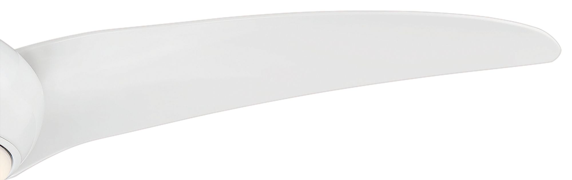 Image 4 Minka Aire Light Wave 44-inch LED White Ceiling Fan more views