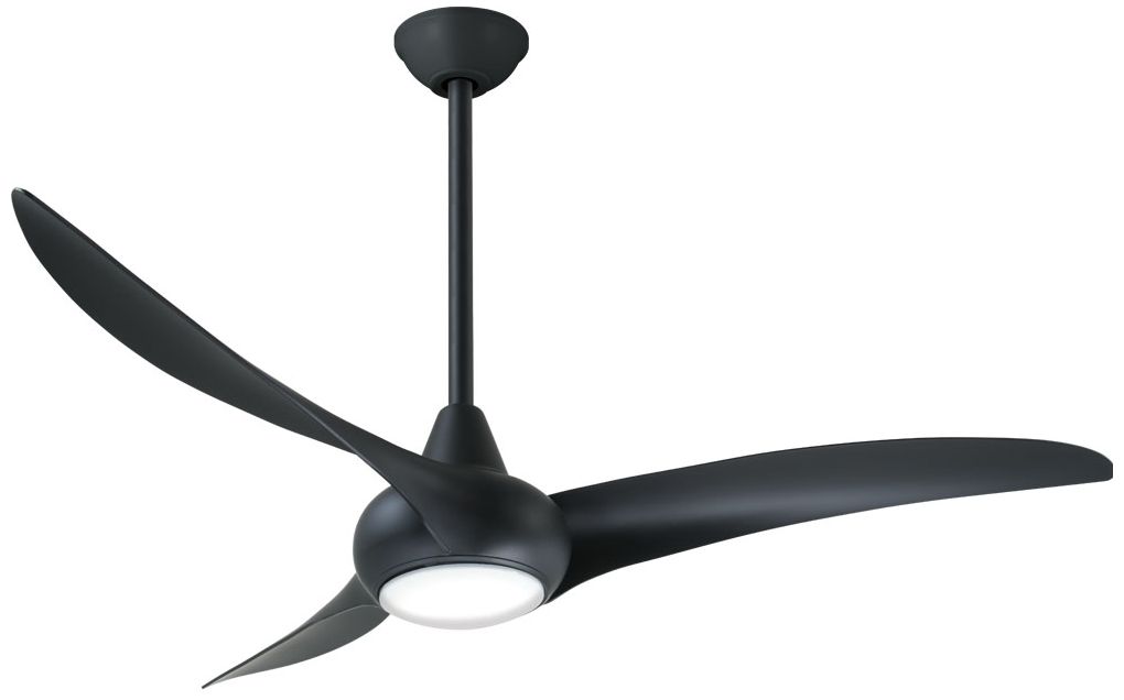 Minka Aire Light Wave 52-inch LED Coal Ceiling Fan