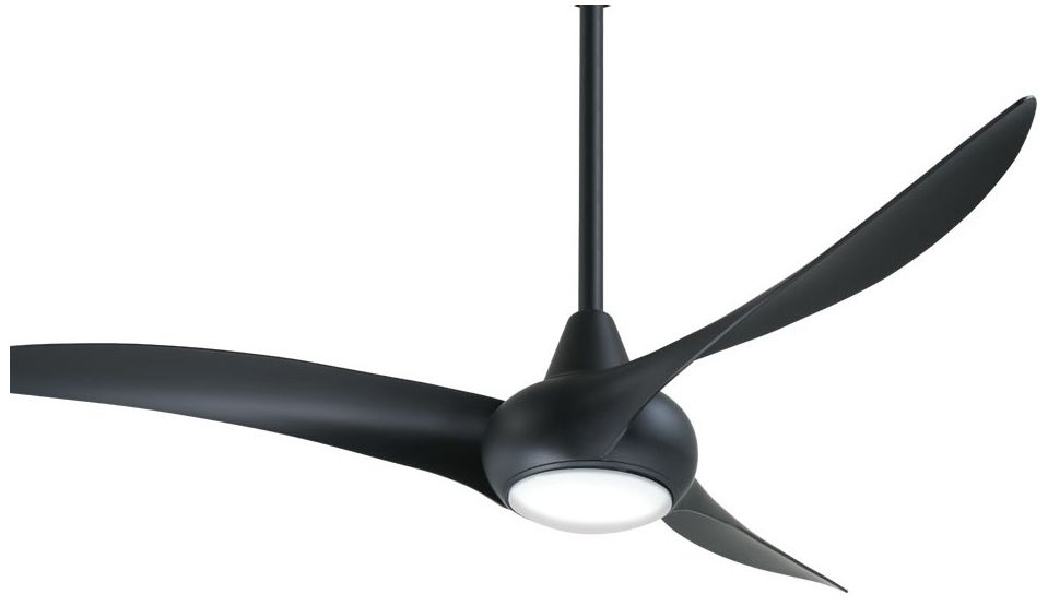 Image 4 Minka Aire Light Wave 52-inch LED Coal Ceiling Fan more views