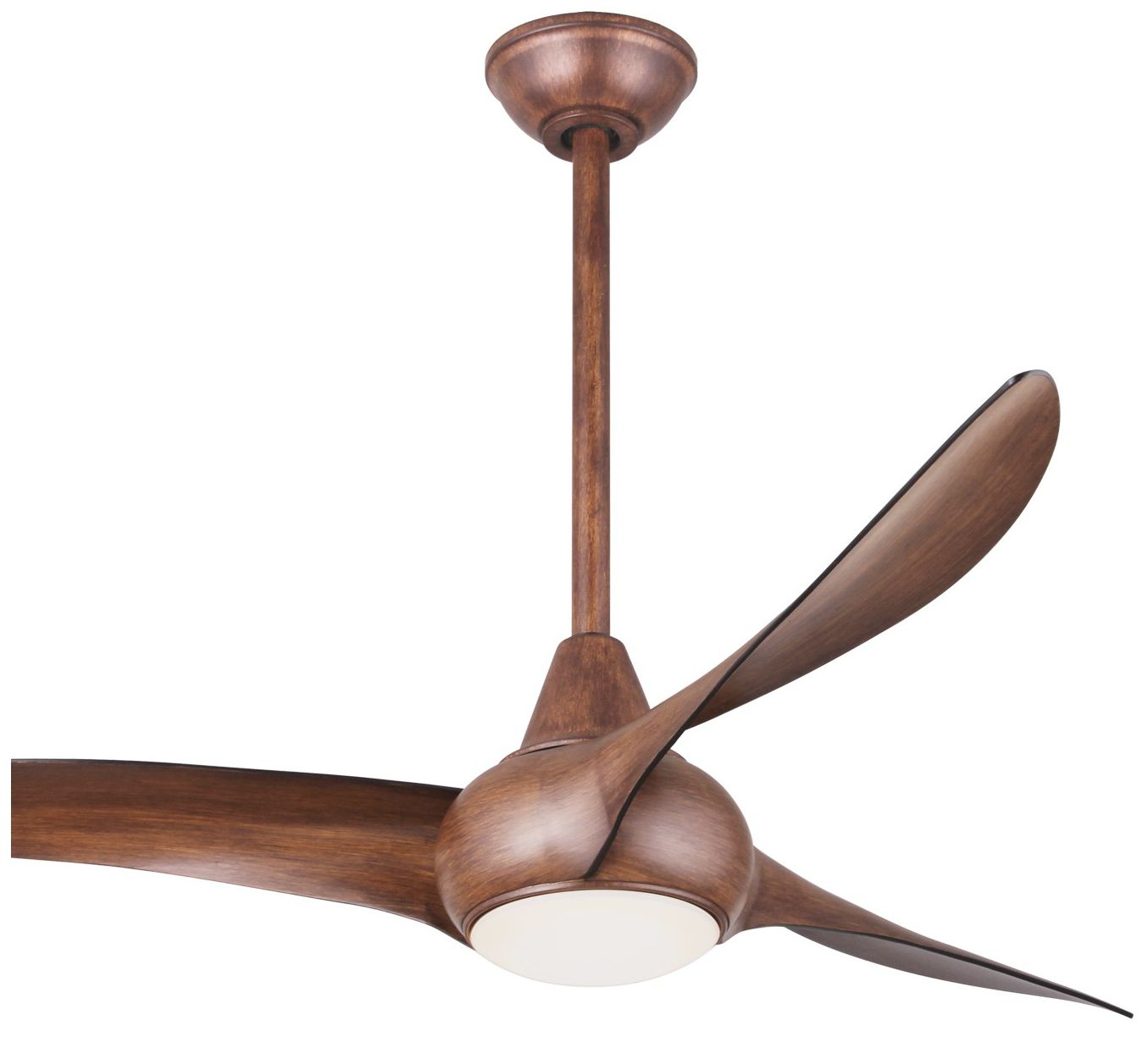 Image 5 Minka Aire Light Wave 52-inch LED Distressed Koa Ceiling Fan more views
