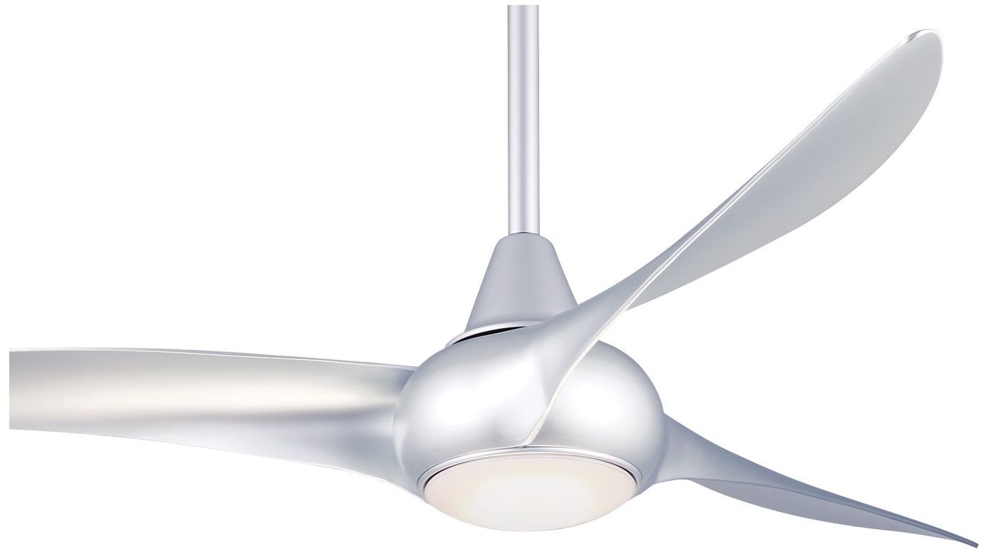 Image 4 Minka Aire Light Wave 52-inch LED Silver Ceiling Fan more views