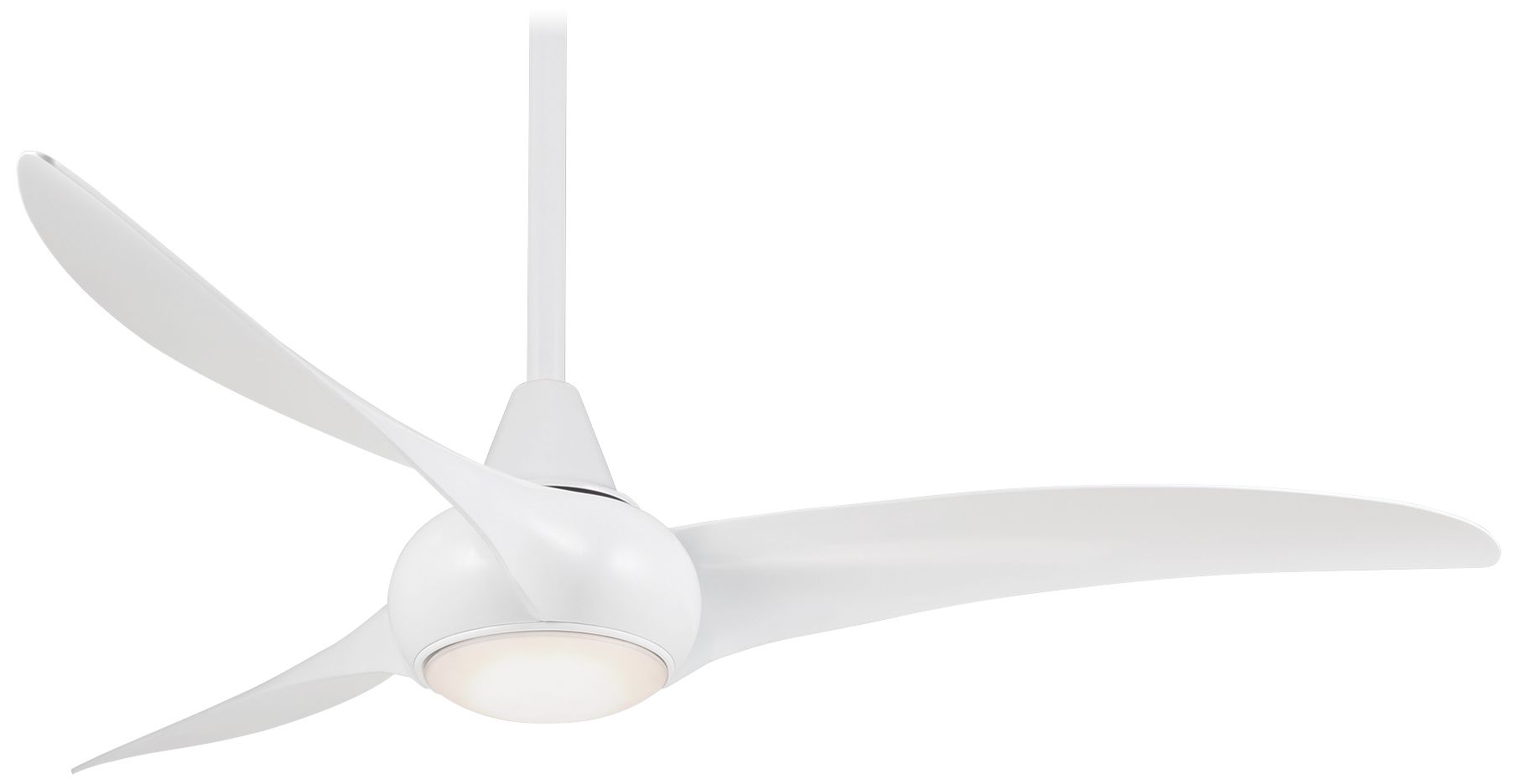 Minka Aire Light Wave 52-inch LED White Ceiling Fan
