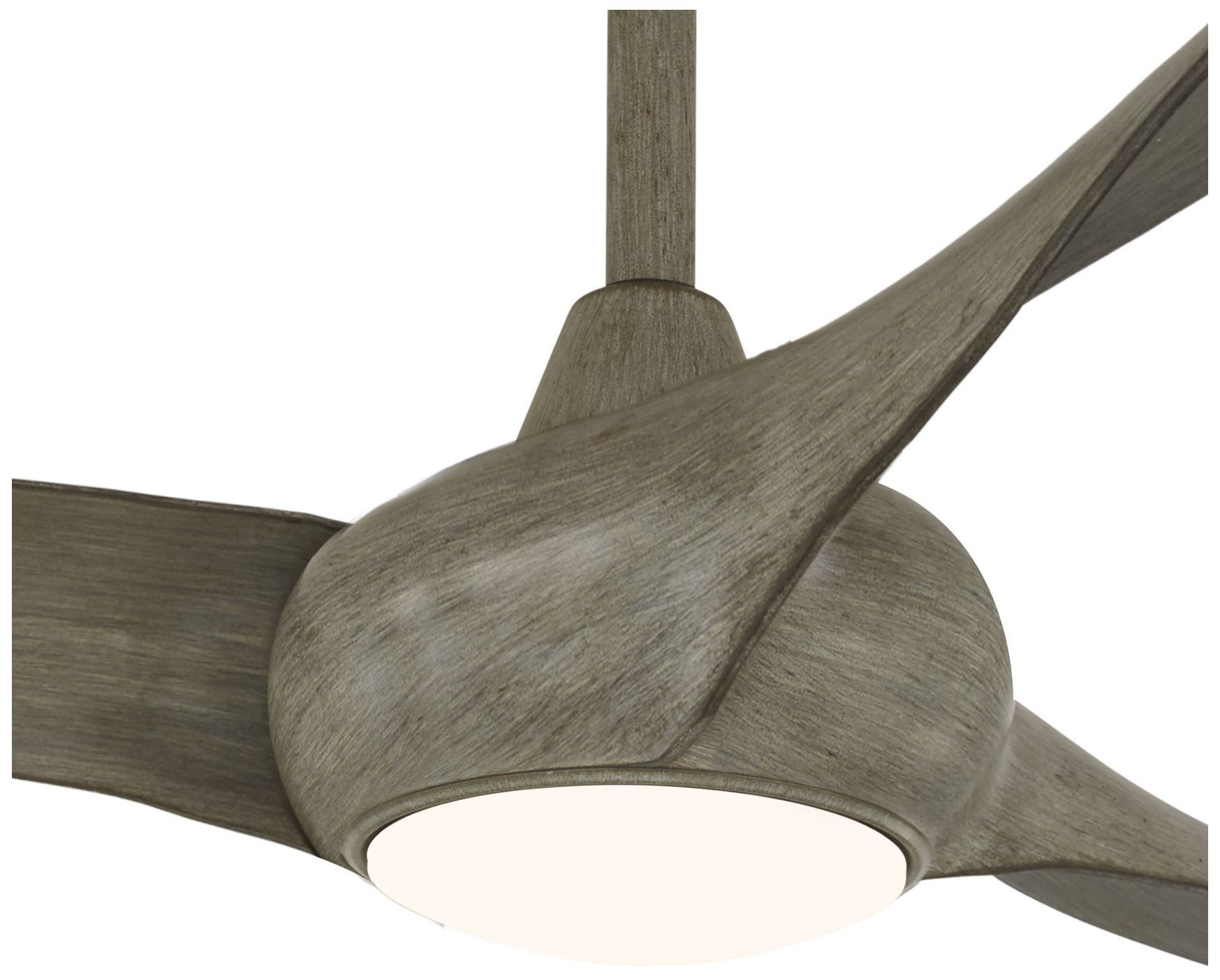 Image 5 Minka Aire Light Wave 65-inch LED Driftwood Ceiling Fan more views