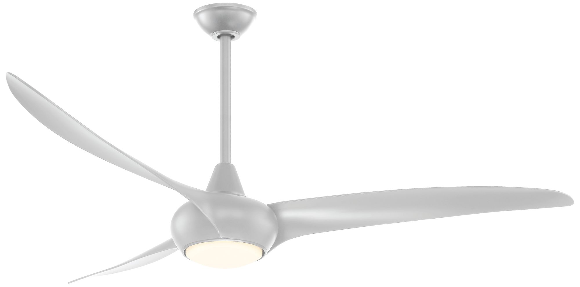 Minka Aire Light Wave 65-inch LED Silver Ceiling Fan