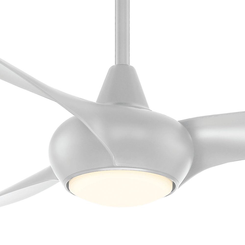 Image 3 Minka Aire Light Wave 65-inch LED Silver Ceiling Fan more views