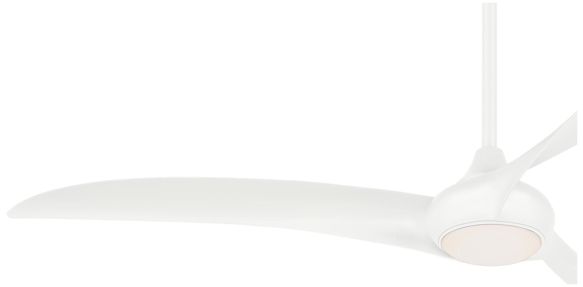 Image 3 Minka Aire Light Wave 65-inch LED White Ceiling Fan more views