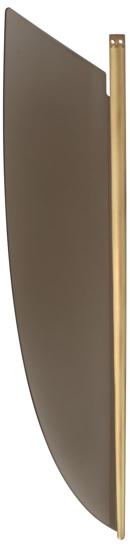 Image 5 Minka Aire Lirden 65-in CCT LED Dark Bronze and Brass 3-Blade Ceiling Fan more views