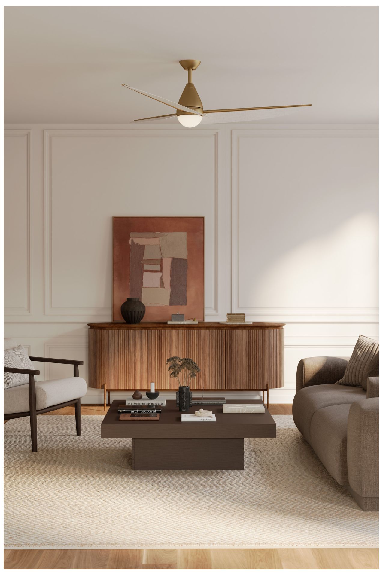 Image 4 Minka Aire Lirden 65-in CCT LED Heritage more views