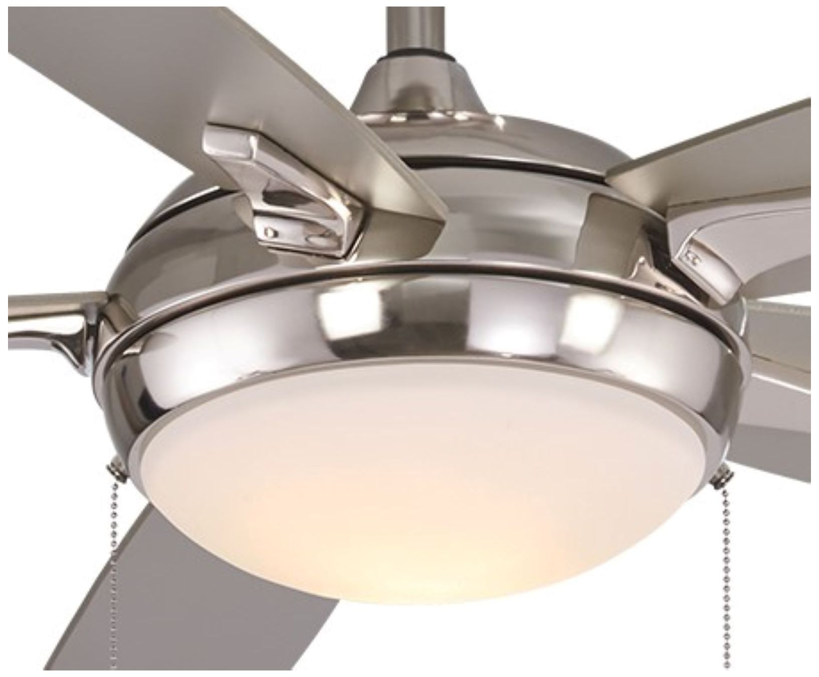 Image 3 Minka Aire Lun-Aire 54-inch LED Brushed Nickel Ceiling Fan more views