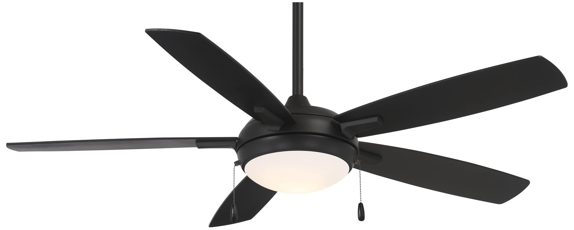 Image 2 Minka Aire Lun-Aire 54-inch LED Coal Black Ceiling Fan