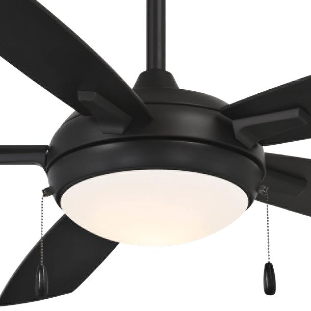 Image 3 Minka Aire Lun-Aire 54-inch LED Coal Black Ceiling Fan more views