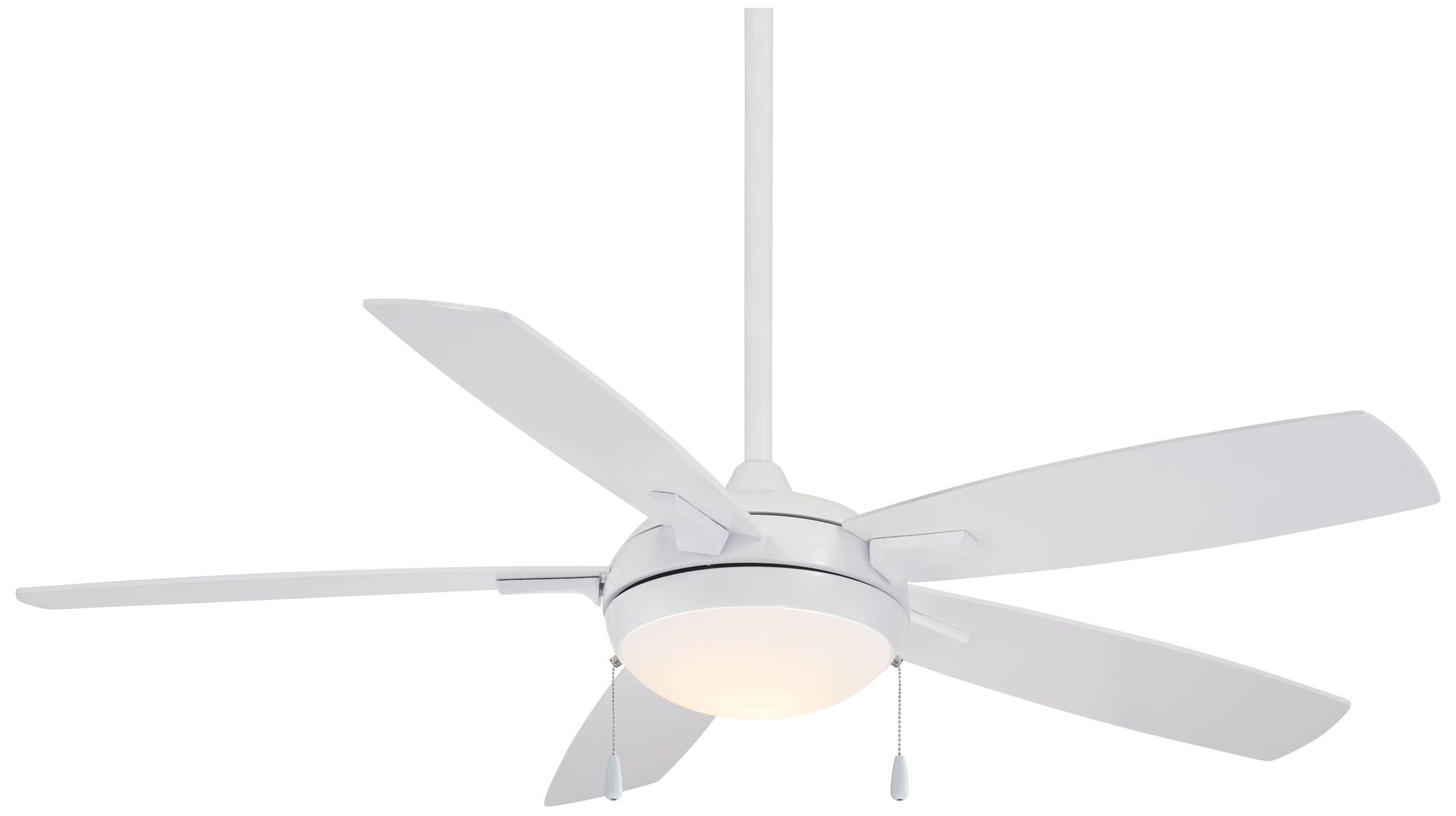 Image 2 Minka Aire Lun-Aire 54-inch LED White Ceiling Fan