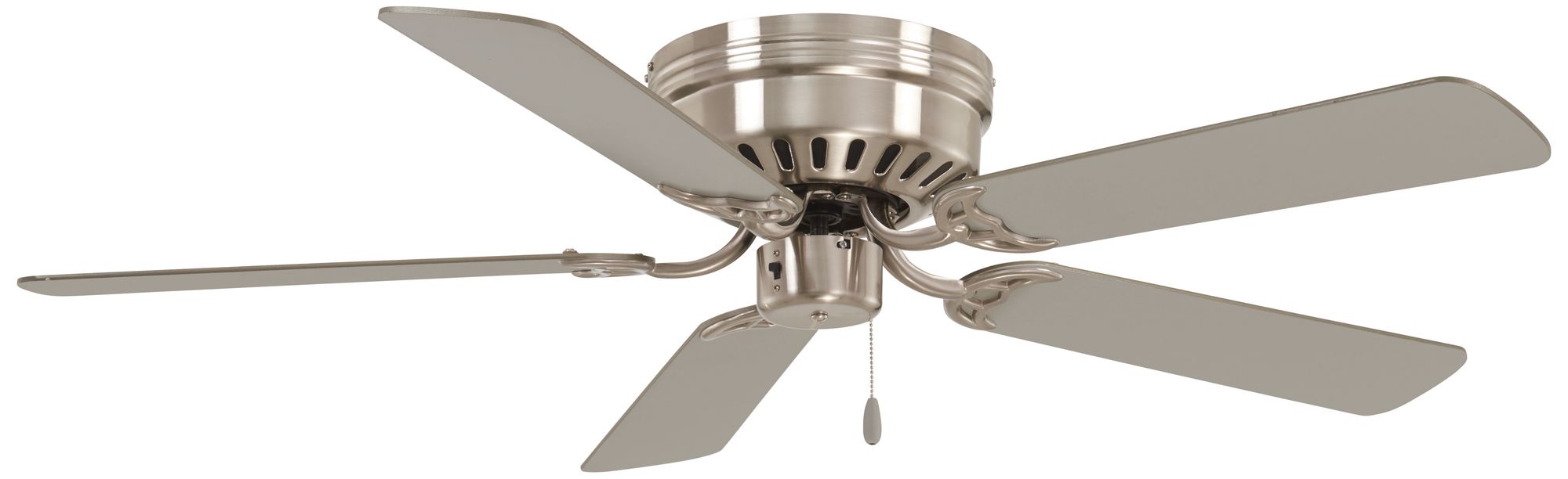 Image 2 Minka Aire Mesa 52-inch Brushed Nickel Ceiling Fan. 5-Blades, Indoor