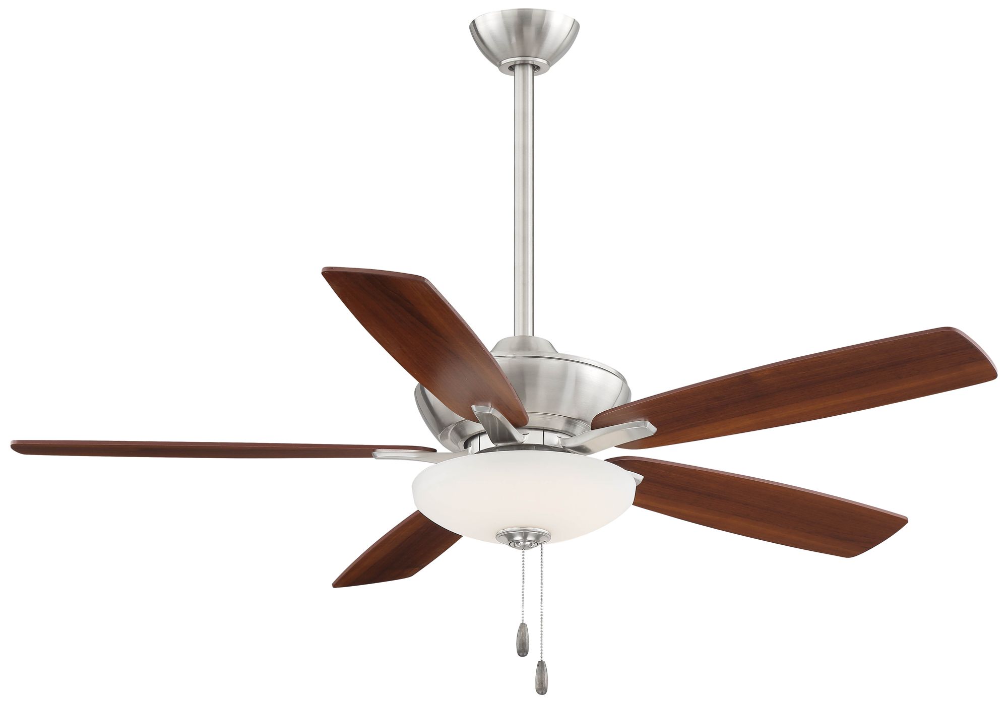 Image 2 Minka Aire Minute 52-inch LED Brushed Nickel Ceiling Fan