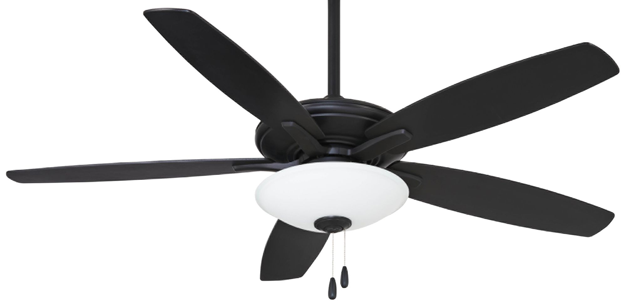 Image 2 Minka Aire Mojo 52-in LED Coal Black Ceiling Fan