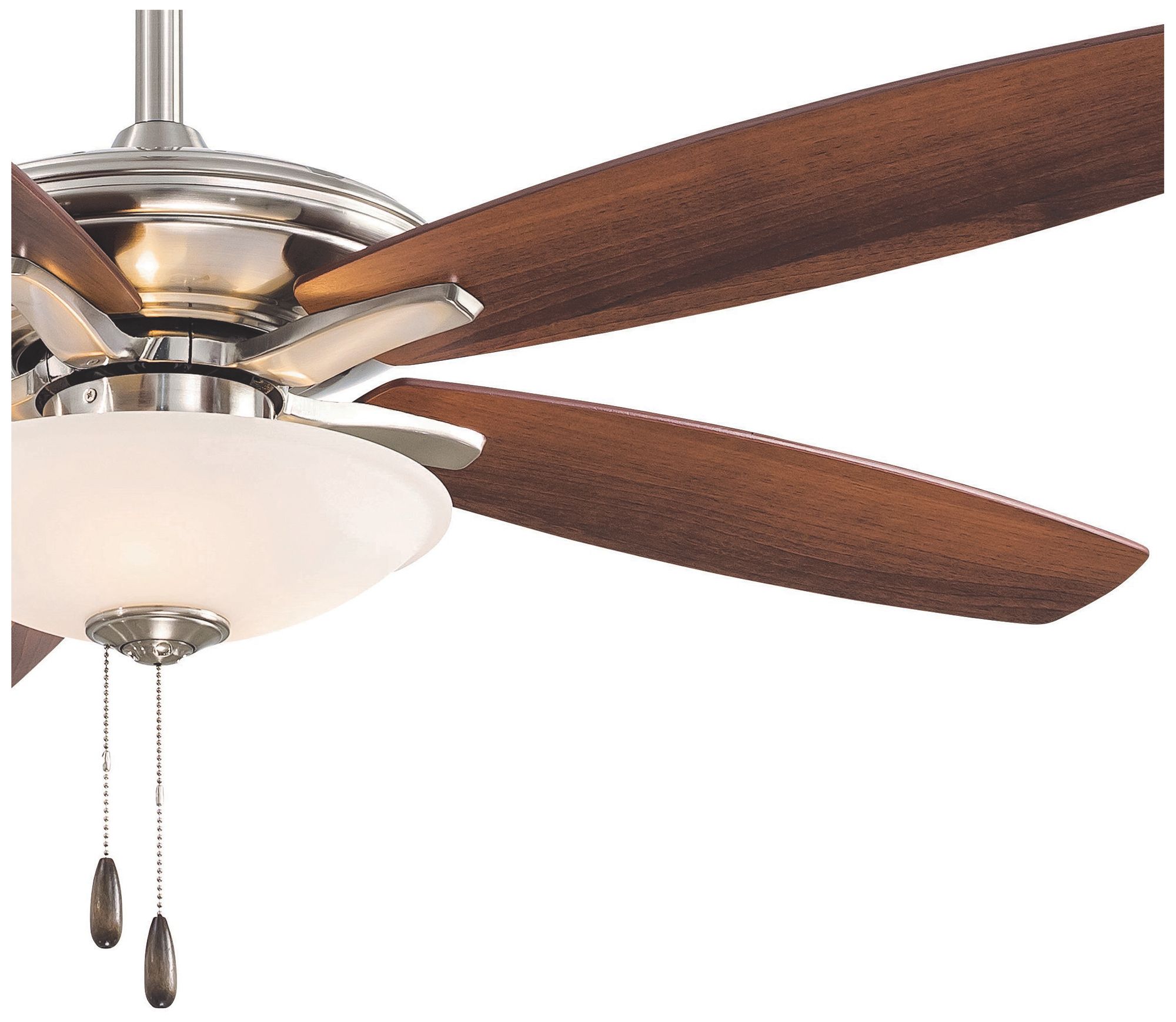 Image 3 Minka Aire Mojo 52-inch LED Brushed Nickel Ceiling Fan more views