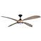 Minka-Aire Mortyn 60-in LED Dark Bronze Indoor/Outdoor 4-Blade Ceiling Fan