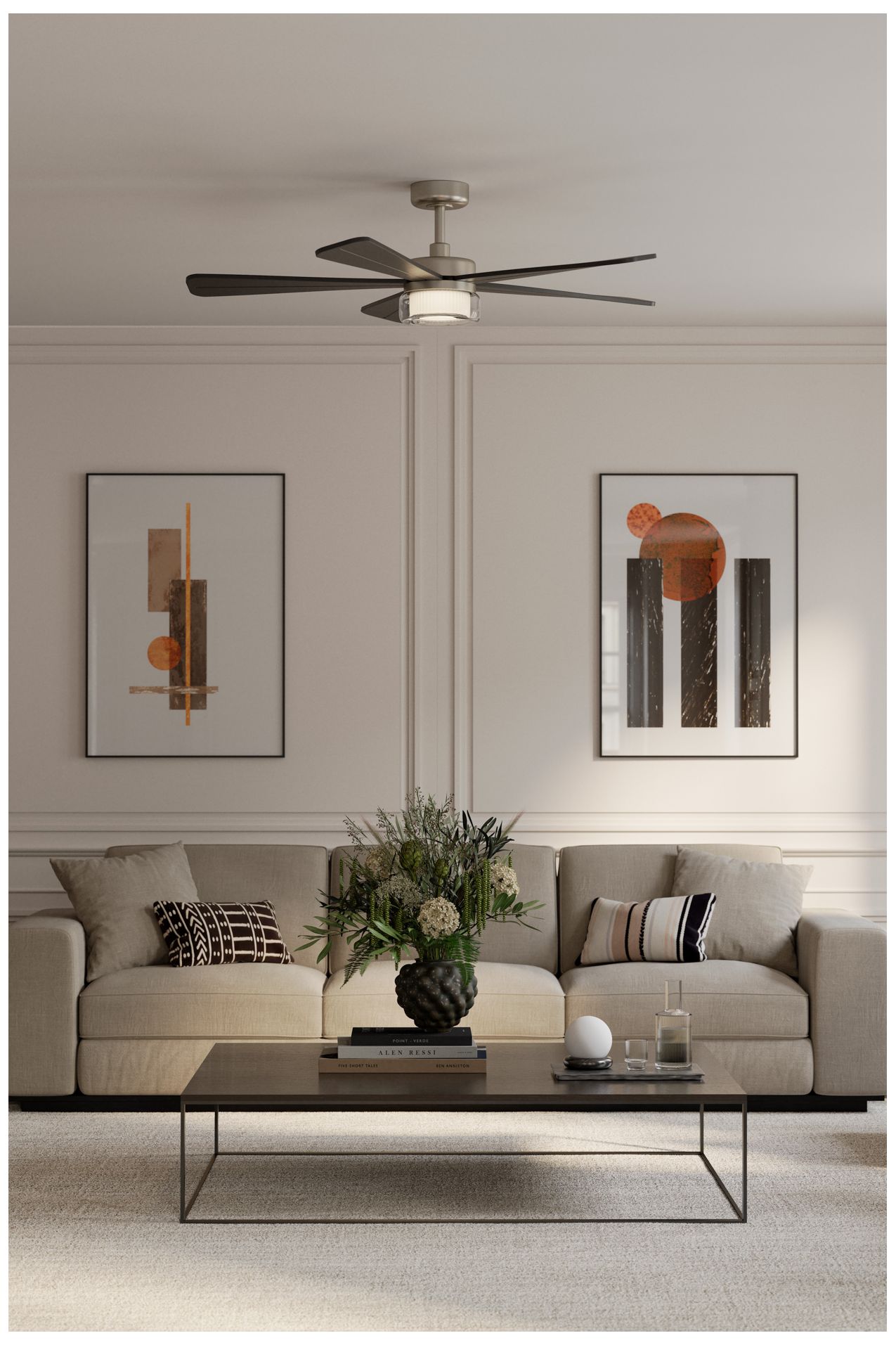 Image 4 Minka Aire Nellora 52-in CCT LED Brushed more views