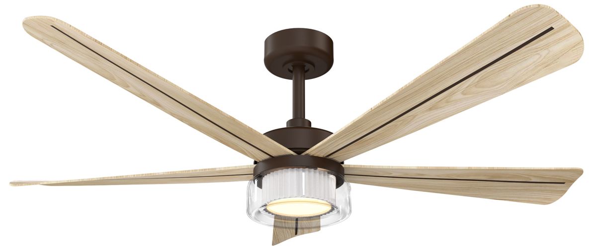 Image 2 Minka Aire Nellora 52-in CCT LED Dark Br