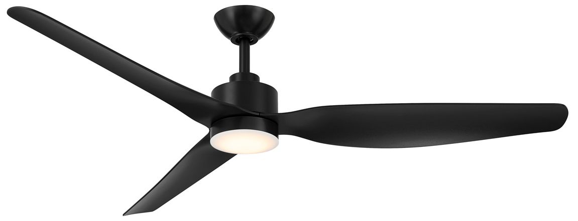 Image 2 Minka Aire Norwynd 60-in 5CCT Black Coastal Rated Outdoor Smart Ceiling Fan