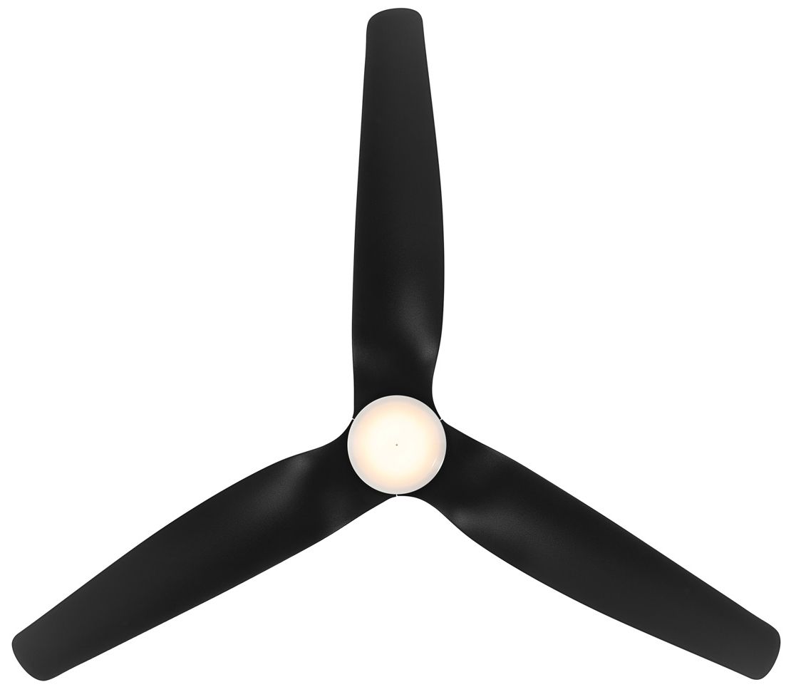 Image 3 Minka Aire Norwynd 60-in 5CCT Black Coastal Rated Outdoor Smart Ceiling Fan more views