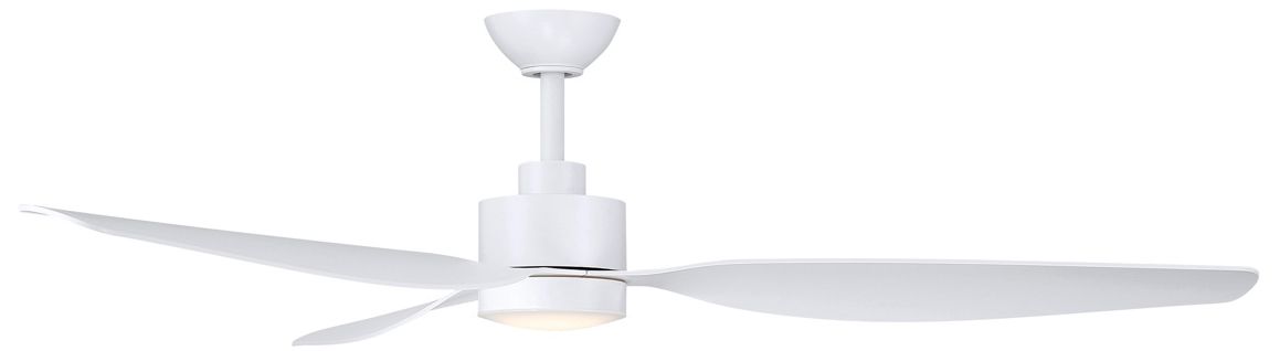 Image 5 Minka Aire Norwynd 60-in 5CCT White Coastal Rated Outdoor Smart Ceiling Fan more views