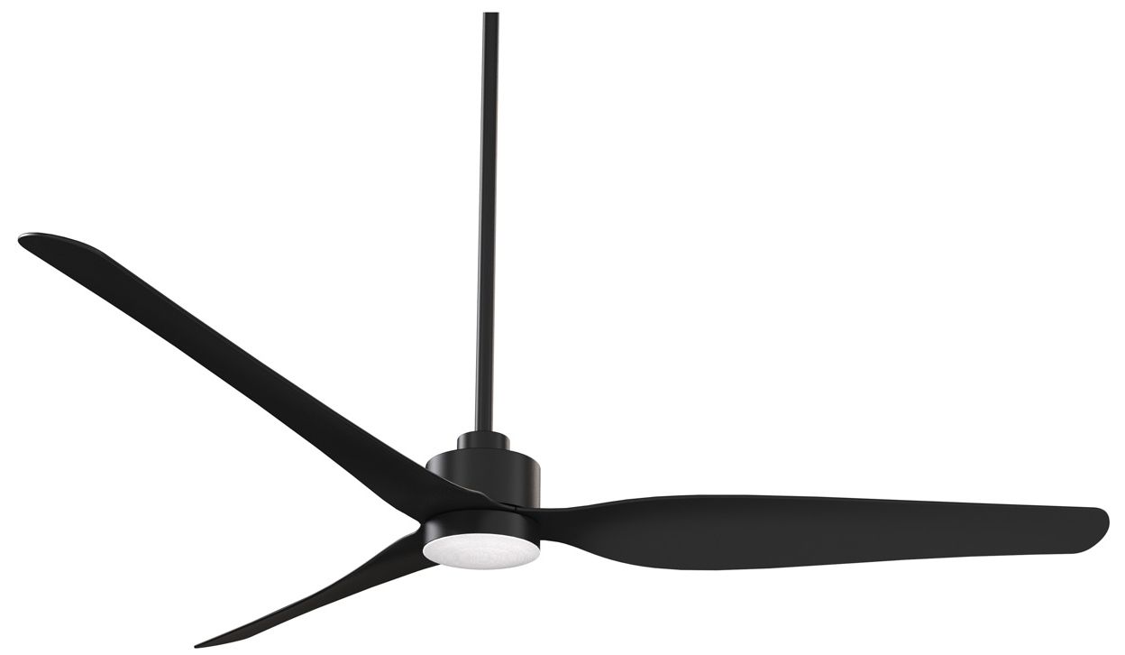 Image 2 Minka Aire Norwynd 72-in 5CCT Black Coastal Rated Outdoor Smart Ceiling Fan