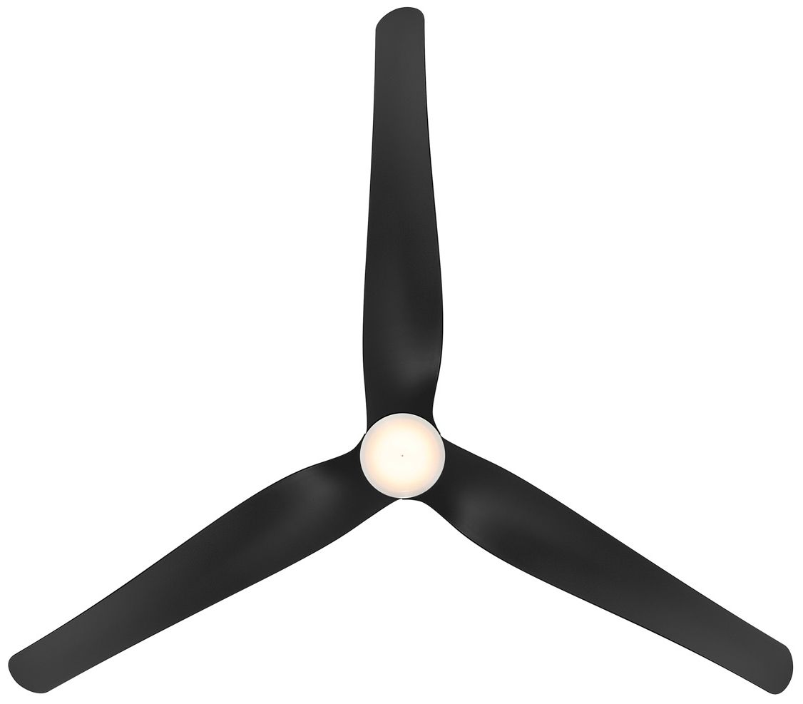 Image 4 Minka Aire Norwynd 72-in 5CCT Black Coastal Rated Outdoor Smart Ceiling Fan more views