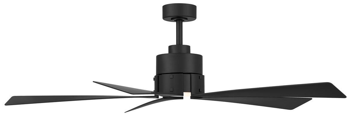 Image 6 Minka Aire Oovin 54-in CCT LED Coal Blac more views