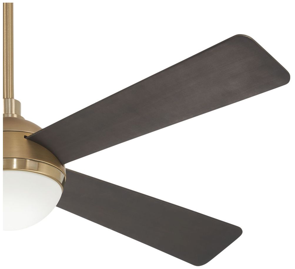 Image 4 Minka Aire Orb 54-inch LED Brushed and Soft Brass Ceiling Fan more views