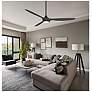 5_Minka-Aire Pierce 65-in LED Coal Black Indoor 3-Blade Smart Ceiling Fan more views