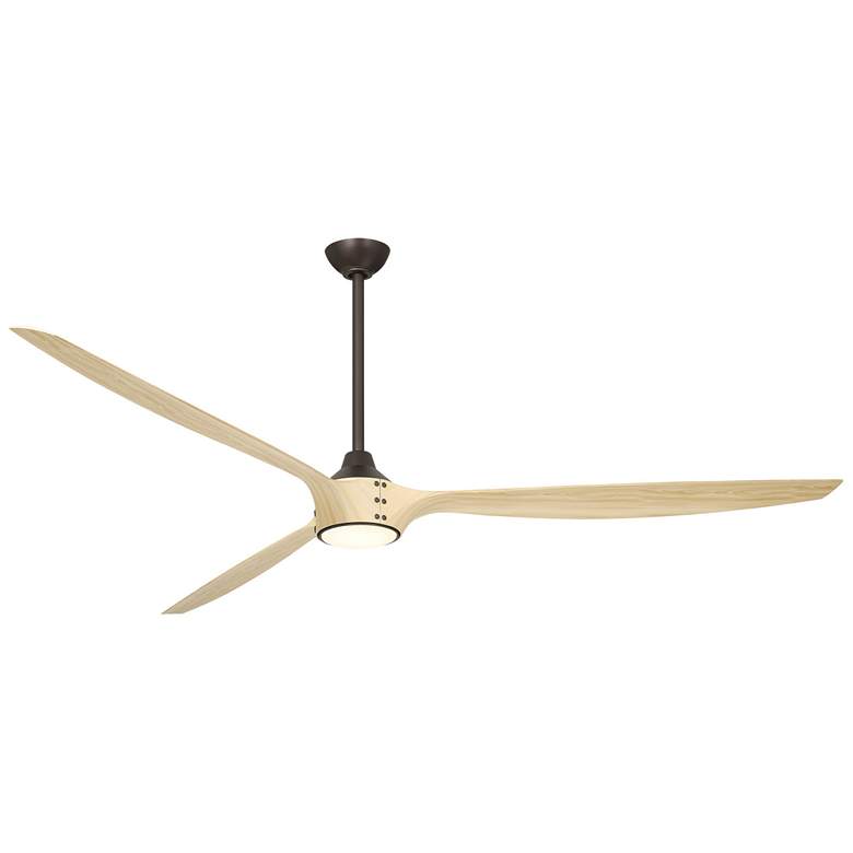 Image 1 Minka-Aire Pierce 84-in LED Dark Bronze Indoor 3-Blade Smart Ceiling Fan