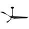 Minka-Aire Pike 56-in LED Coal Black Indoor 3-Blade Ceiling Fan