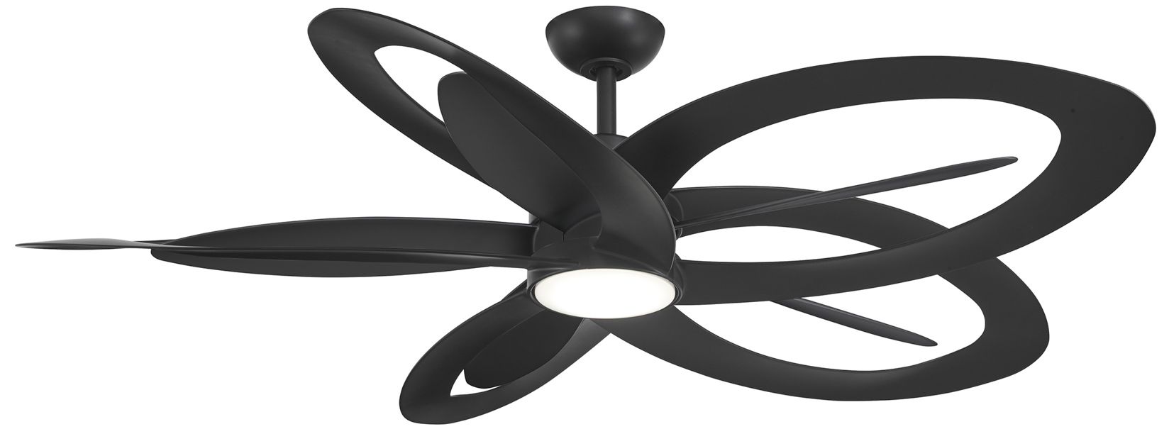 Image 3 Minka Aire Pinup 60-Inch LED Black Ceiling Fan