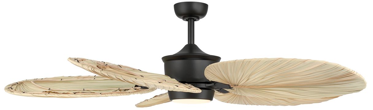 Minka Aire Portesa 60-in CCT LED Coal Bl