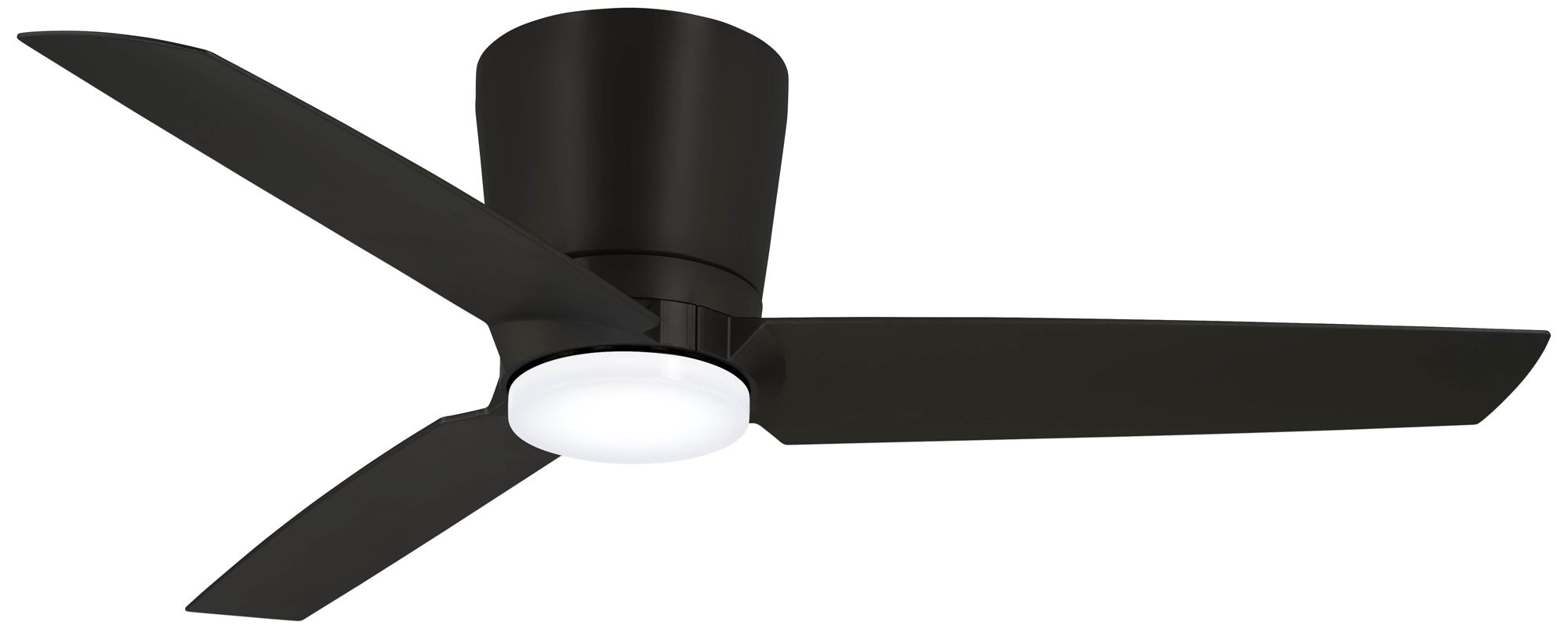 Image 2 Minka Aire Pure 48-inch LED Coal Black Ceiling Fan with Wall Control