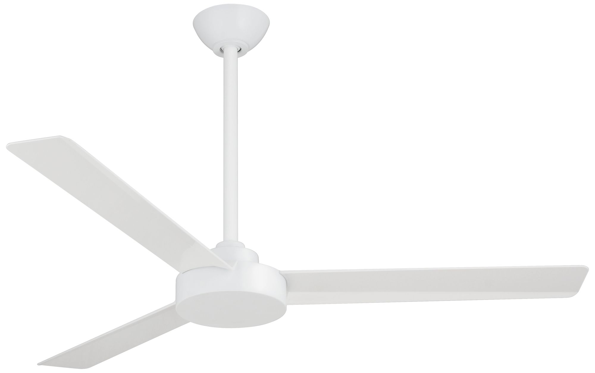 Minka Aire Roto 52-inch Flat White Ceiling Fan