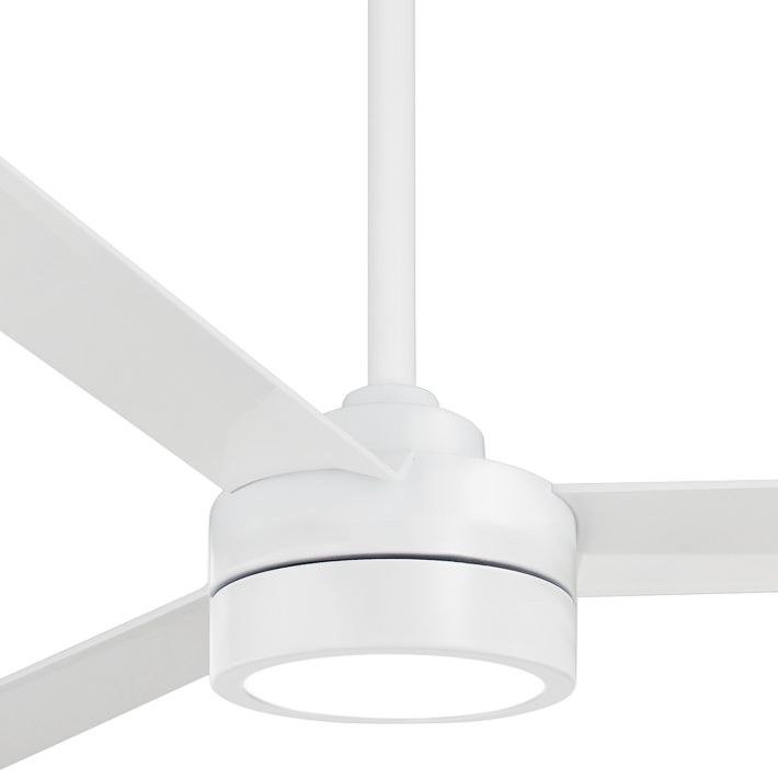 Image 3 Minka Aire Roto 52-inch LED Flat White Ceiling Fan with Remote Control more views