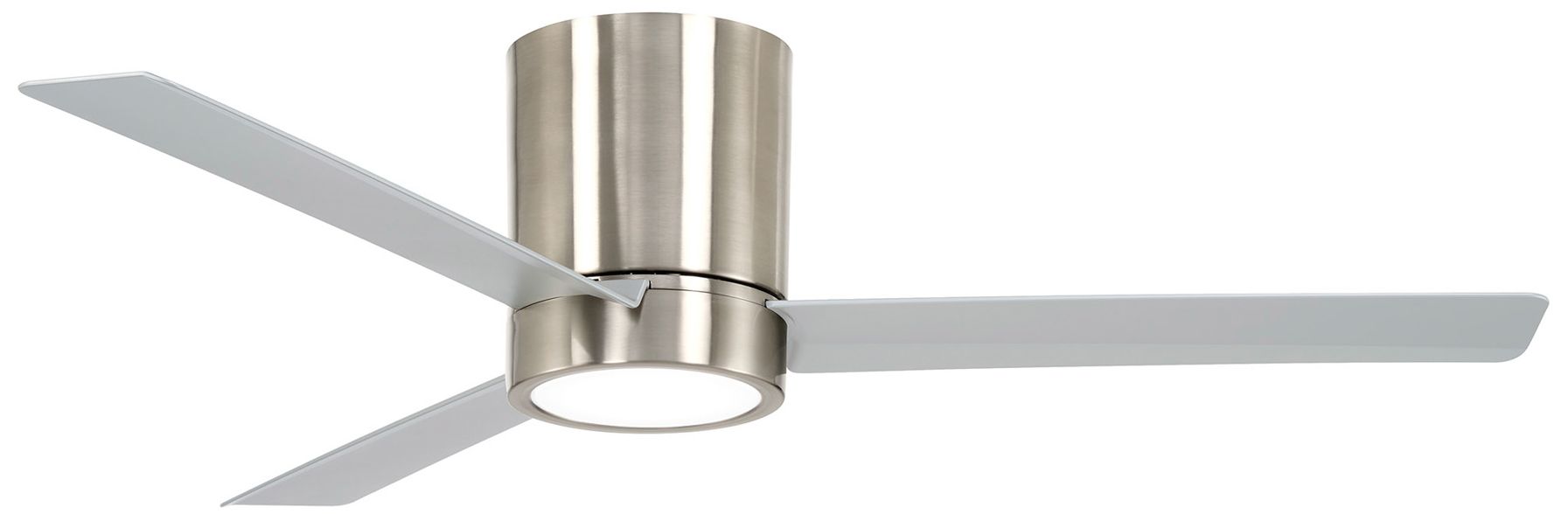 Image 2 Minka-Aire Roto Flush 52-inch LED Brushed Nickel Flush Mount Ceiling Fan